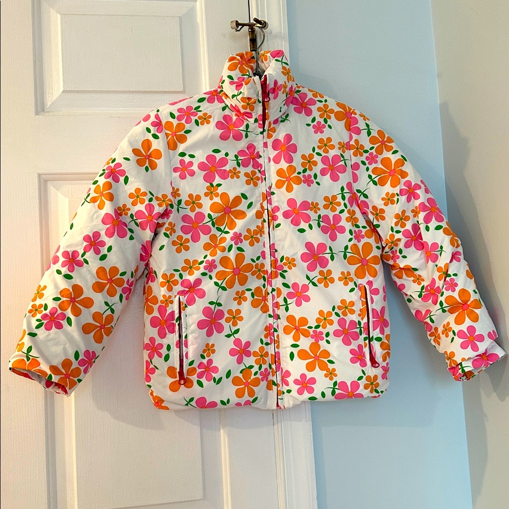 ERL Colorful Floral Kids Puffer Jacket